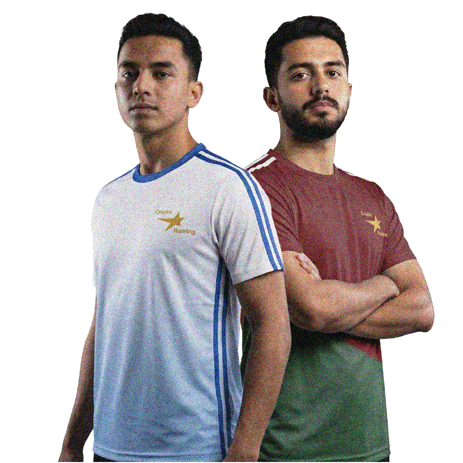 Modelos Playeras Cracks Running